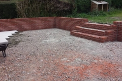 Brick Retaining Wall